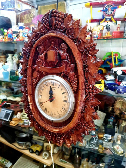 Reloj Electrico Lennox De Madera Funcionando Antiguo 1 Reloj Electrico Lennox De Madera Funcionando Antiguo 1