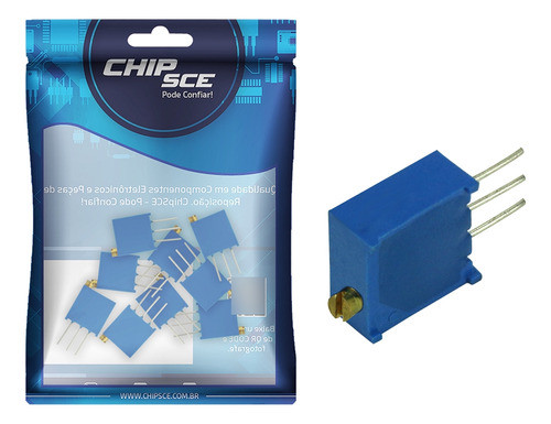 10x Trimpot Multivoltas 3396w 10k 25 Voltas - Alta Qualidade 0