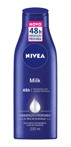 Kit 2 Loção Deo Hidratante Milk Pele Extrasseca 200ml Nivea 0