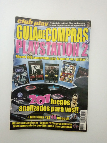 Revista Club Play Guía De Compras 1 Y 2 0