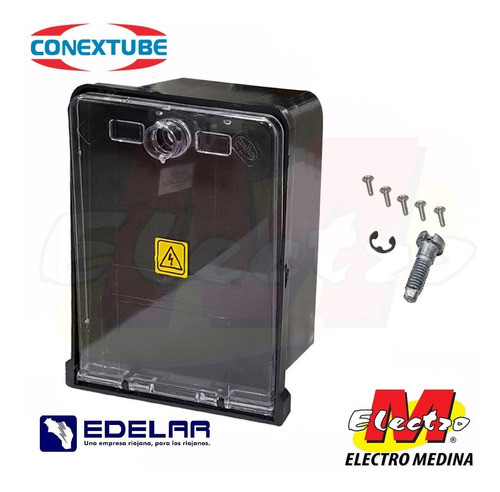 Caja Medidor Monofasico S/r Edelar Conextube Electro Medina 0