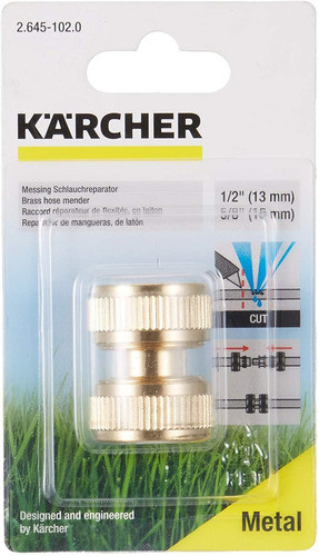 Conector Reparador De Manguera Latón 1/2 -5/8  Karcher - Ynt 0