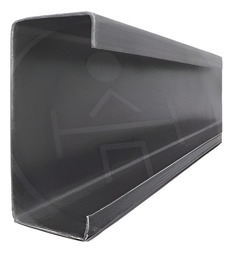 Liquido Perfil Tipo C Negro 100x50x15x1.6 En Escobar 0