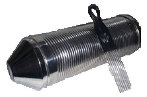 Güiro Torpedo Con Tapa Cromada Vsg Grande Con Peine 0 Güiro Torpedo Con Tapa Cromada Vsg Grande Con Peine 0