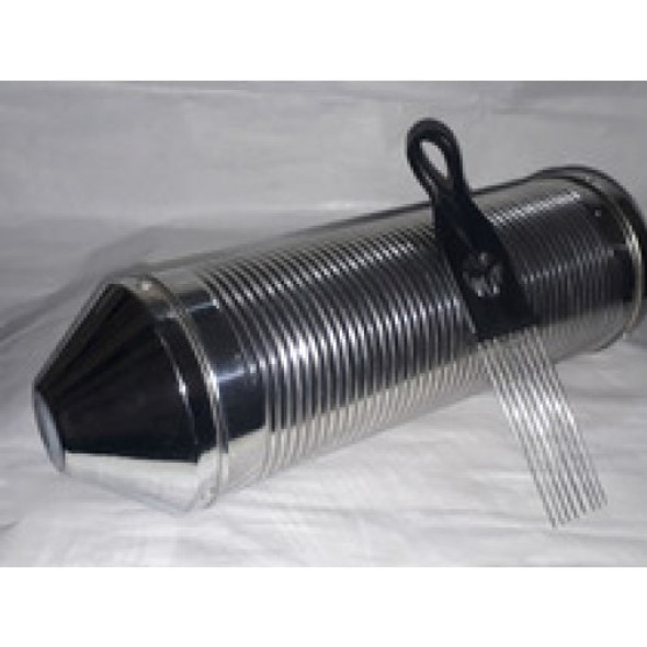 Güiro Torpedo Con Tapa Cromada Vsg Grande Con Peine 1 Güiro Torpedo Con Tapa Cromada Vsg Grande Con Peine 1