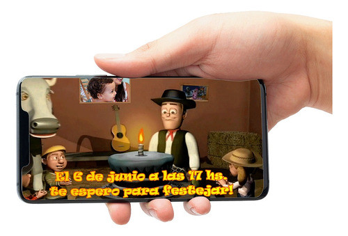 Video Invitación Animada Granja De Zenón Umi Print 1
