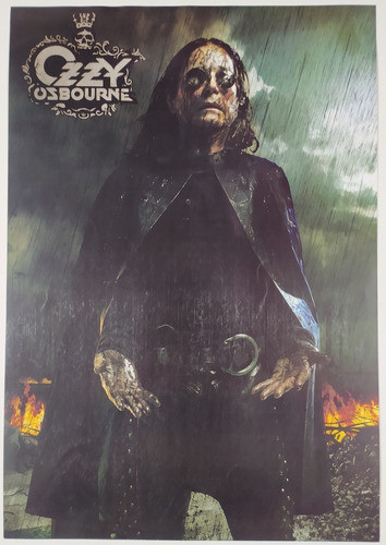 Poster Ozzy Osbourne Nuevo Laser Rock 0