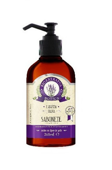 Sabonete Líquido Lavanda E Oliva Botica Bio Extratus 260 Ml 0