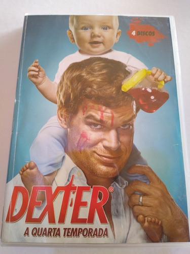 Dexter A Quarta Temporada Dvd Original Usado 0