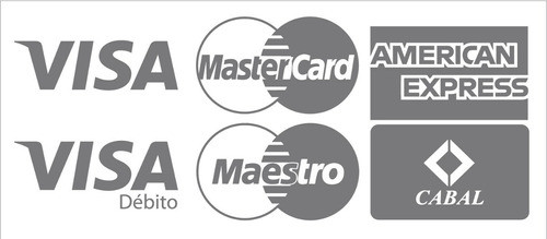 Calcos Tarjetas En Esmerilado!!! Pack Por 6 Unidades 0