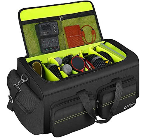 Bolsa Para Dj Con 8 Divisores Extraíbles, Bolsa Para Cables 0