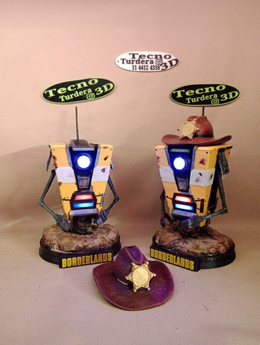 Claptrap De Borderlands Figura De Impresion 3d 1