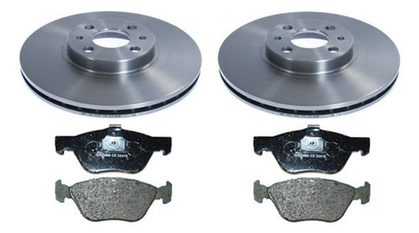 Kit Discos Y Pastillas P/ Fiat Palio Weekend 284 Mm 0