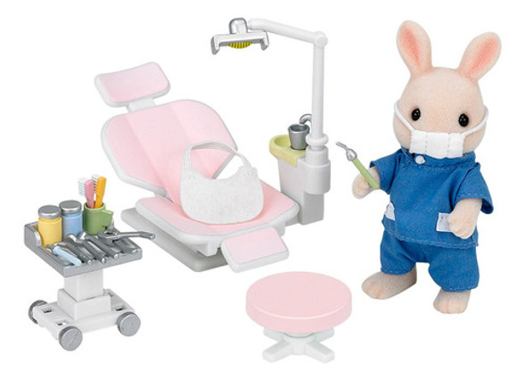 Boneco Sylvanian Families Conjunto Dentista Do Campo - Epoch 0