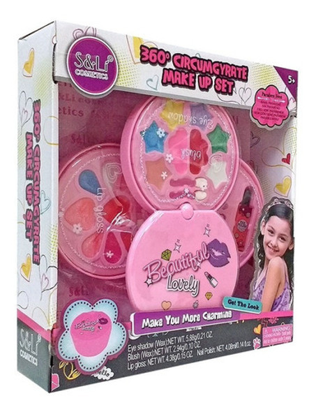 Set De Maquillaje Esmaltes Uñas Pinturas Juguete Para Nenas 1
