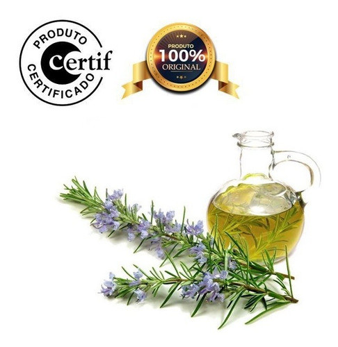 Óleo De Alecrim 100ml Prensado A Frio Com Laudo 0