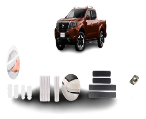 Combo De Accesorio De Protección Para Nissan Frontier 0