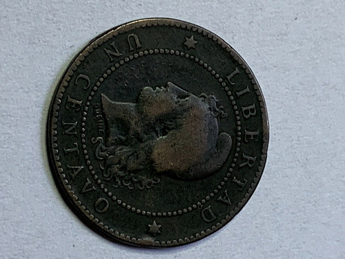 Robmar-argentina Moneda De 1 Centavo De Patacon Del Año 1893 1