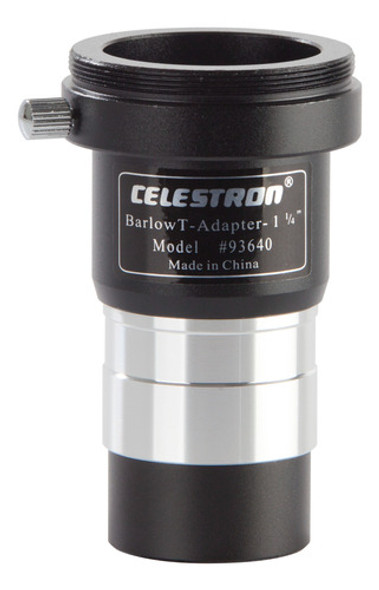 Adaptador T De Telescopio + Lente Barlow 2x Celestron 0