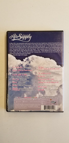 Air Supply In Concert All Their Greatest Hits Live Dvd Usado 1