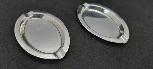 Par De Ceniceros De Plata 925 Sellada 0