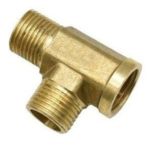 Tee Bronce Conexion Tapa De Cilindro Lusqtoff 0
