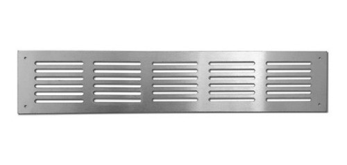 Rejillas Para Ventilación Muebles Hogar Acero Inox. 50 X 10 0