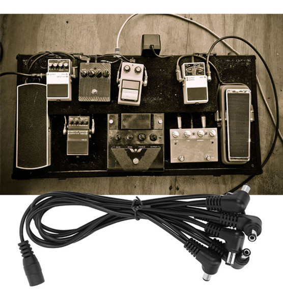 Adaptador De Pedal De Guitarra Profissional Effect Power 9v 1 Adaptador De Pedal De Guitarra Profissional Effect Power 9v 1