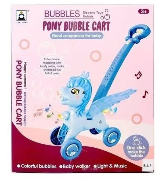 Burbujero De Unicornio Maquina Para Hacer Burbujas Diversión 1