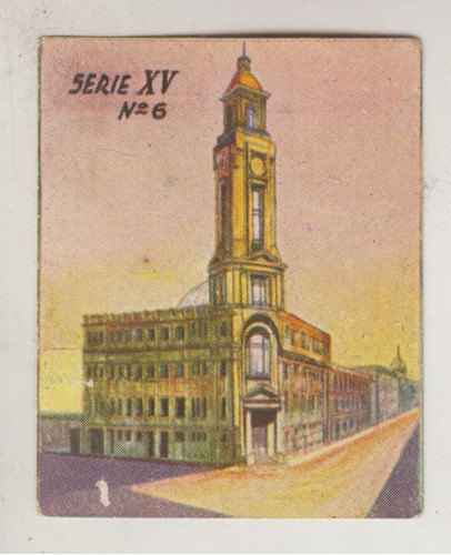 1932 Uruguay Edificio Del Correo Tarjeta De Album Aguila 0