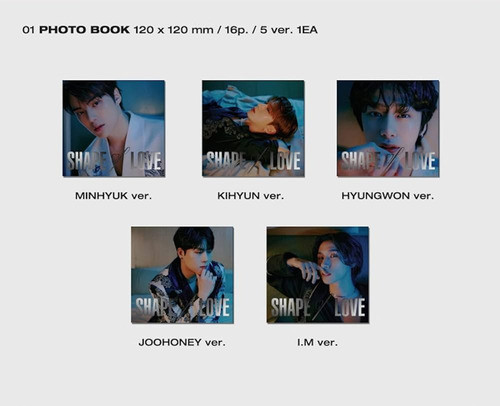 Shape Of Love Jewel Version - Monsta X (cd) - Importado 0
