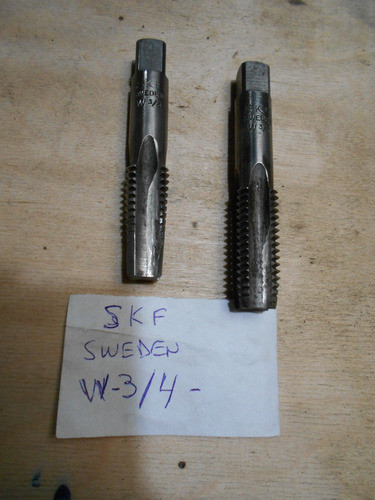 Set De Dos Machos De 3/4 - W -  Made In Sweden Marca Skf 1