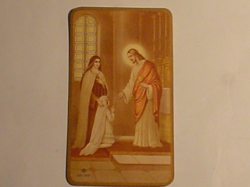 Estampita Margarita J. Jauregui Santa Lucia 1931 Religiosa 0