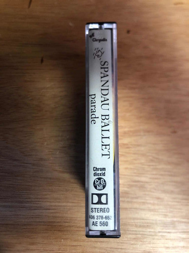 Fita K7 Cassete Spandau Ballet Parade (made In Germany) 1