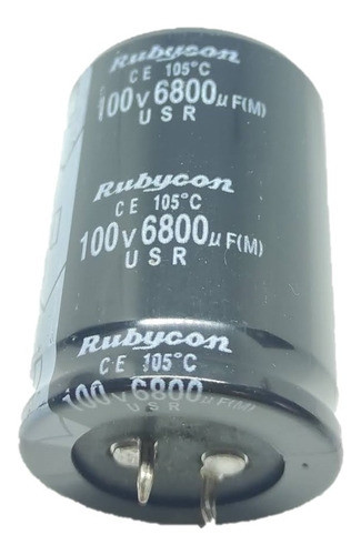 Capacitor Condensador Elect Aluminio 6800uf 100v 35*50mm 0