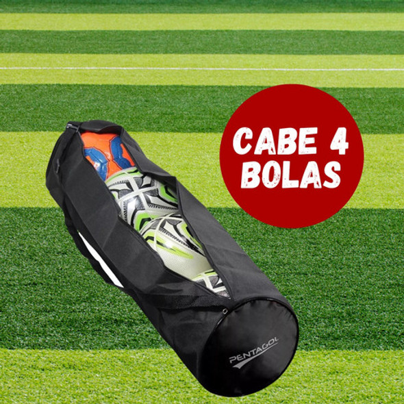 Saco Porta Bolas Para Transportar 4 Bolas Futebol Envio Já 1