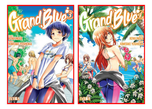 Combo Grand Blue 3 Y 4 - Manga - Ivrea 0