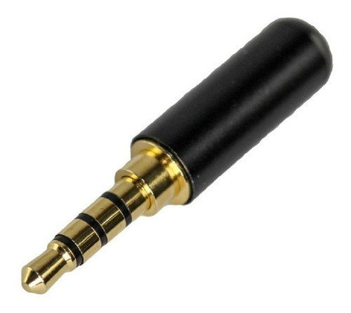 10 Fichas Conector Mini Plug 3.5 St 4 Contactos Macho 0