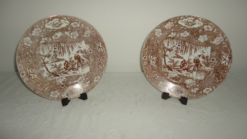 Plato Czchecoslovako Antiguo Diseño Oriental Miralo 0