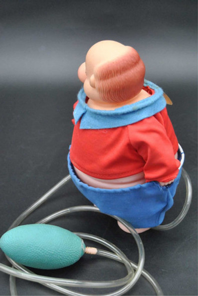 Antiguo  Vintage Viejo Jueguete Plastico Muñeco Chistoso 1