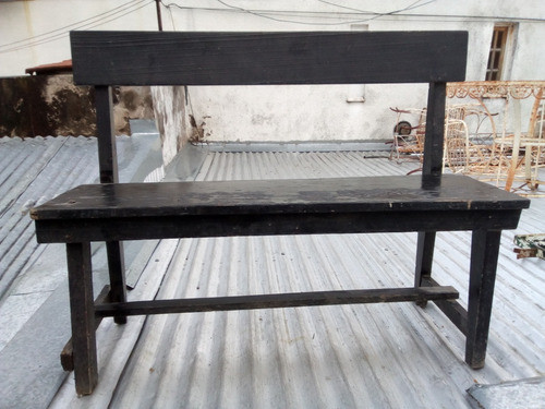 Sillon De Madera Estilo Campo A Reciclar 1,09 X 40 X 86 Alto 0