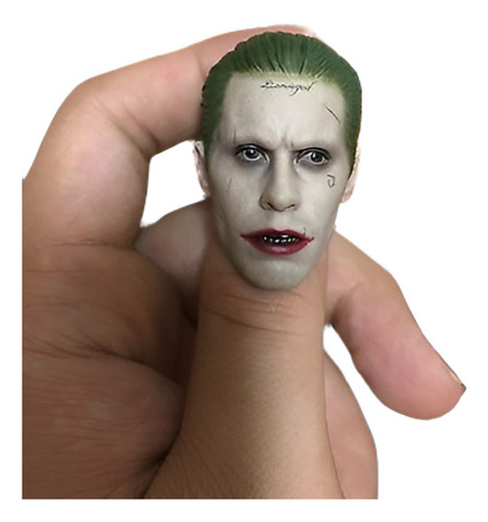 En Stock 1/6 Joker Cabeza Esculpir Jared Leto Suicidio Escua 0