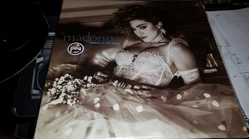 Madonna Like A Virgin Lp Vinilo Translucido Specialty Press 0