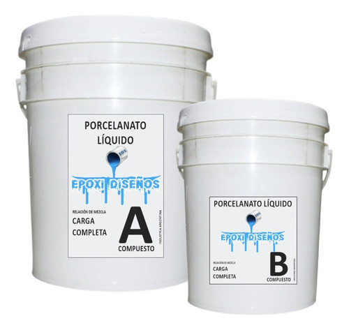 Porcelanato Liquido Para Pisos 5 L. Rinde 9 Mt2 0