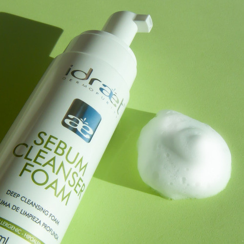 Idraet Espuma De Limpieza Pieles Oleosas Cleanser Foam 200g 1