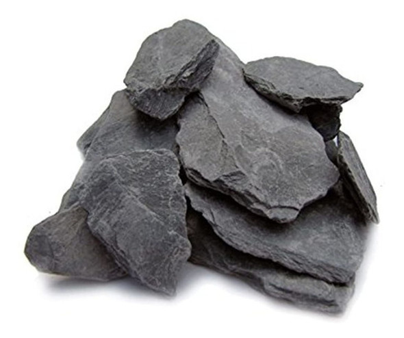 Piedra De Pizarra Natural Rocas De 1 A 3 Pulgadas Para Minia 0