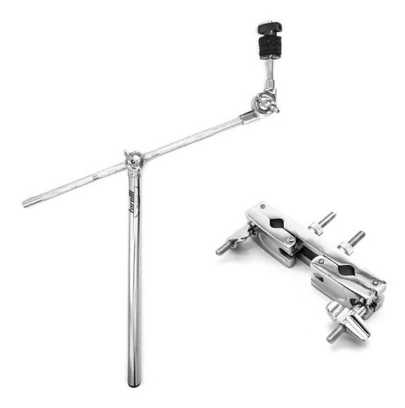 Extensor De Prato De Bateria Girafa Clamp C2 Cromado Torelli 0