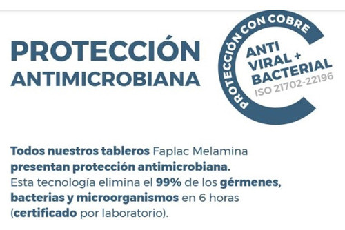 Placa Melamina Amberes Aglomerado Urban 1,83x2,75 M Faplac 1