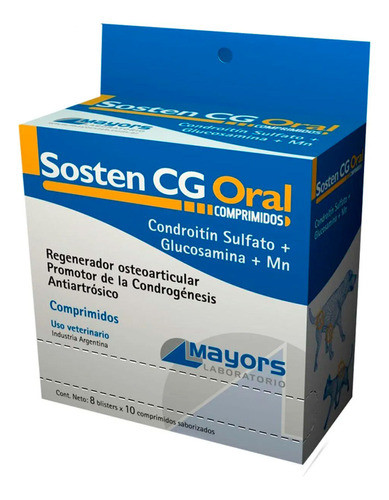 Regenerador Osteoarticular Sosten Cg Oral Caja 80 Comp. 0