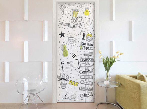 Vinilos Para Puertas Cocina Morfi Medida 70x200 0